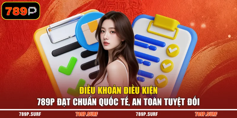 Điều khoản điều kiện 789P đạt chuẩn quốc tế, an toàn tuyệt đối