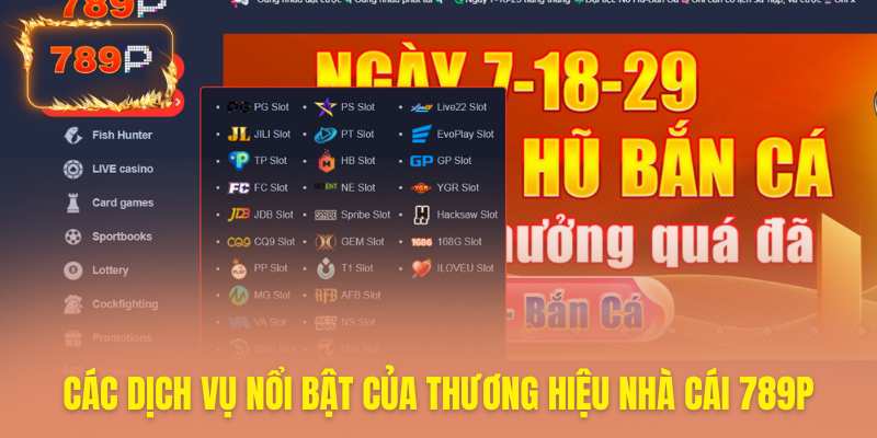 Các dịch vụ cá cược đẳng cấp đến từ thương hiệu nhà cái