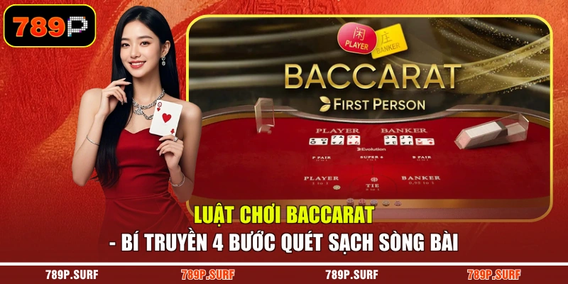 Luật Chơi Baccarat - Bí Truyền 4 Bước Quét Sạch Sòng Bài